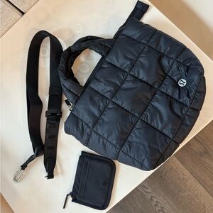 Black Quilted Bag Lululemon
